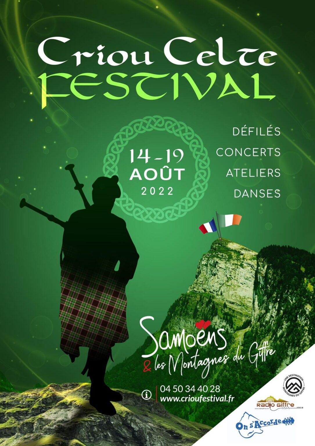 Criou Celte Festival du 14 au 19 août 2022