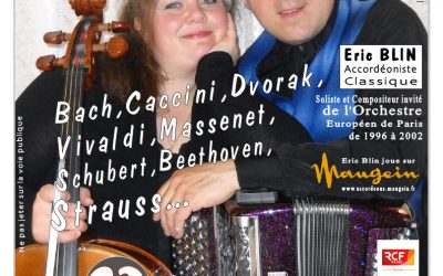 Mardi 23 Juillet 2024 : Concert de l’Ensemble Improvisation en duo à l’Eglise Notre-Dame de l’Assomption