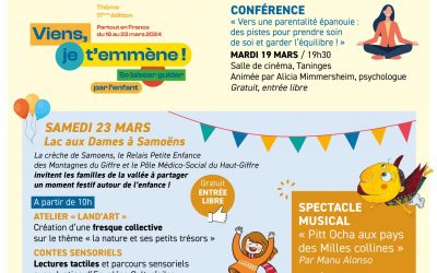 La semaine nationale de la petite enfance