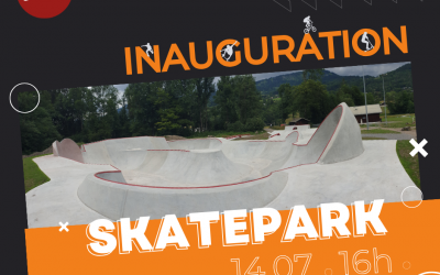 Inauguration du skatepark