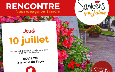 Samoëns que j’aime : Rendez-vous le 10 juillet