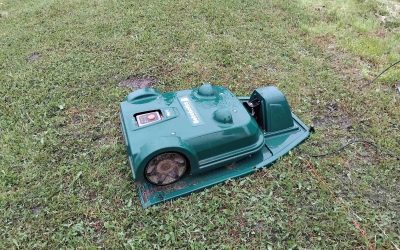 Tonte à la piscine : 2 tondeuses robotisées pour un gain de qualité … et des économies