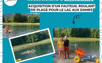Accessibilité renforcée au lac aux Dames