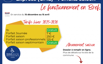 Parking payant au Grand Massif Express (GME)