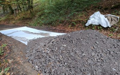 Réfection du chemin d’accès au Criou