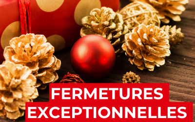 Fermeture exceptionnelle de l&rsquo;accueil de la mairie durant les fêtes