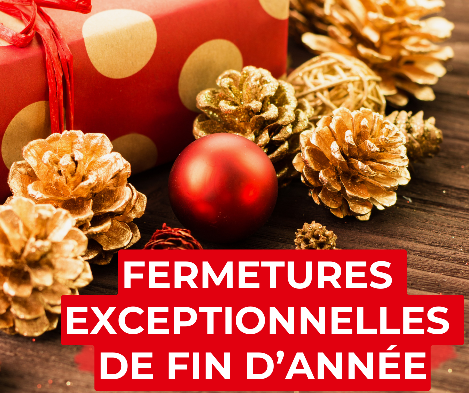 Fermetures exceptionnelles de la mairie