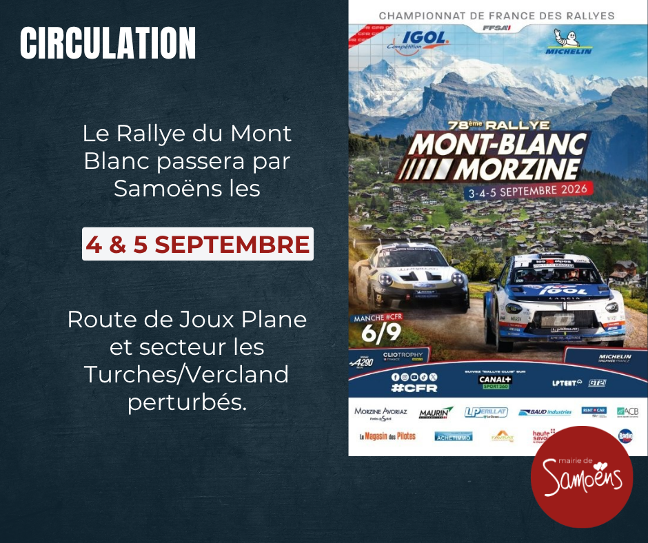 Rallye du Mont Blanc 2026