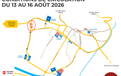 Circulation et stationnement : des perturbations à prévoir du 13 au 16 août
