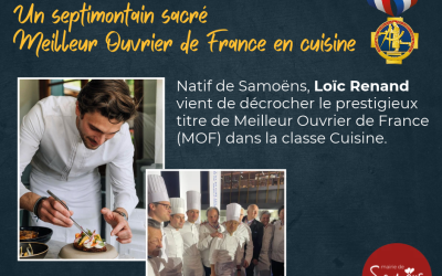 Un septimontain sacré Meilleur Ouvrier de France en cuisine